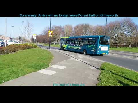 Arriva Northumbria 51-55: Vacating Walkergate - Cuts, Cancellations, Contracts & Competition