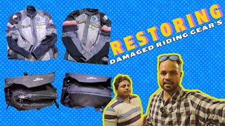 Where to Repair Damaged Riding Gears: Jacket, Pants, Gloves & Luggage