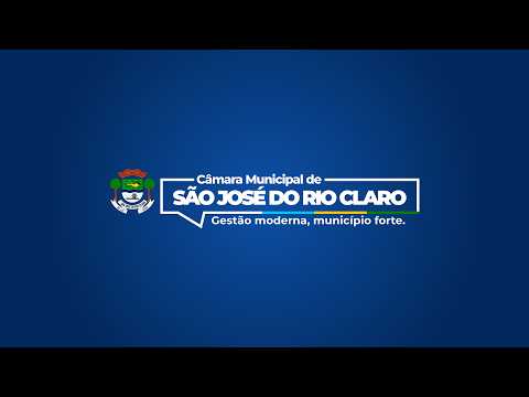 Sessão Ordinária Câmara Municipal de São José Do Rio Claro 25/02/26