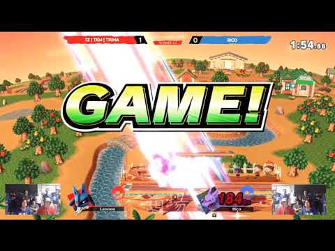 DOJO CIRCUIT #35 - TZ I Tsuna (Lucario) VS Rico (Pikachu) - SSBU Winners R3
