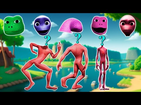 El Chombo, Anti - Patila, Dame Tu Cosita, Animation — Wrong Heads and Alien Dance