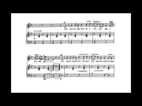 Solveig's Song (Peer Gynt, Op.23 - E. Grieg) Score Animation