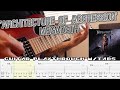 ‘Architecture Of Aggression’ by Megadeth - Guitar Playthrough w/tabs (Chris Zoupa)