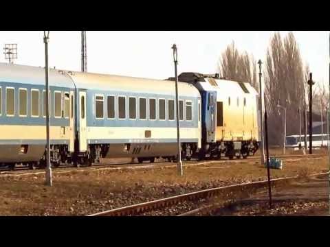 Trenuri in Oradea - Trains in Oradea (16 03 2012)