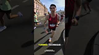Why Japanese Runners Turn Like This 🤔 #shorts