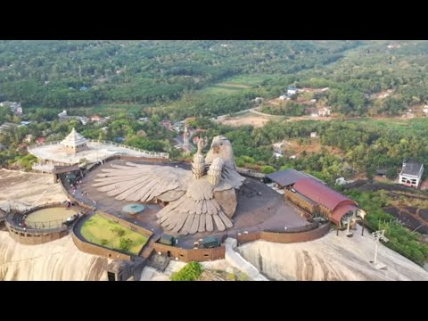 India's Amazing Bird Sculpure | Jatayu Earth's Center | Kerala Tourism | Shaktipeeth Digital