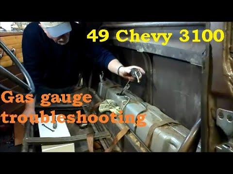 Troubleshooting 49 Chevy gas gauge, 1949 Chevy 3100, Volume 84