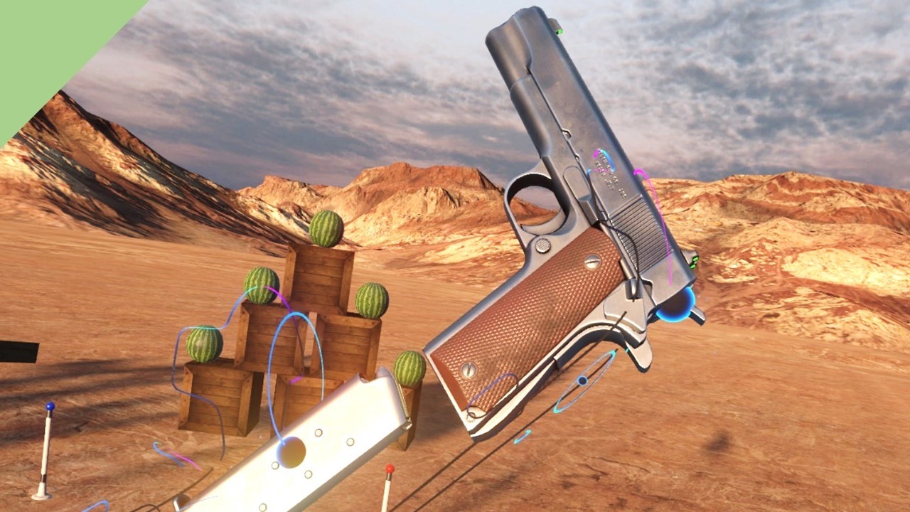 VRで銃を撃つ（3/20）