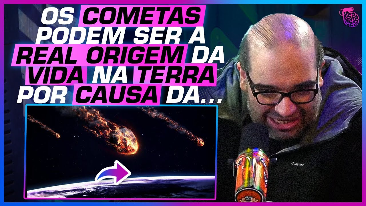 A ORIGEM da ÁGUA na TERRA VEIO do ESPAÇO? ENTENDA! - SACANI E ALBERTO LINDNER