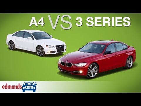 Audi A4 vs BMW 3 Series | Edmunds A-Rated Luxury Sedans Face Off