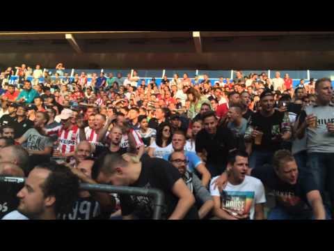 PSV Support: Sfeermovie PSV - FC Eindhoven : Lichtstadderby : 4-0 : 21-07-2015
