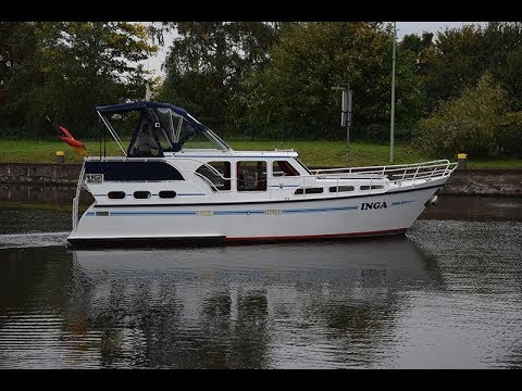 Pedro Skiron 35 Stahlverdränger im Verkaufshafen Mülheim Ruhr HD 1080p