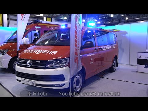 German vol. fire department command unit - VW T6/ Schäfer - Exterior & Interior - Florian Expo 2020