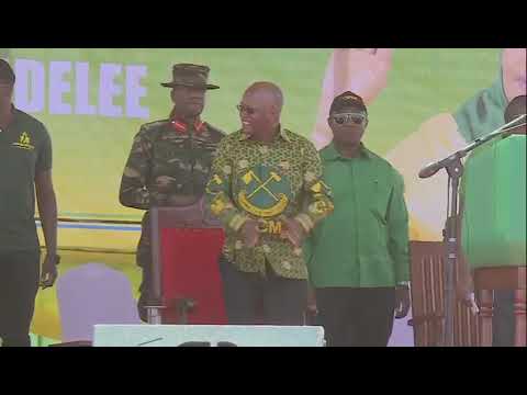 Live Elizabeth Maliganya Akiimba Na Rais Magufuli Ccm Ya Mkaya Simiyu