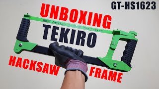 Download lagu #3 Unboxing and Test Gergaji Besi Tekiro (Hacksaw Frame) GT-HS1623. mp3