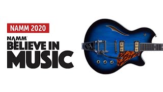 Video thumbnail for NAMM 2020: Supro Clermont - Sound Demo (no talking) by Guitar Bonedo