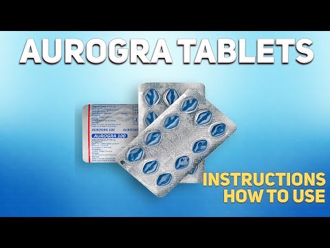 Aurogra 100 Mg Tablets