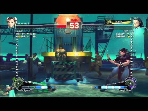 yuujirin ( Chun Li ) vs FUCU T2 ( Rose ) SSF4 AE 2012 1080p HD