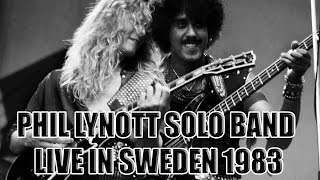 PHIL LYNOTT 'NIGHT IN THE LIFE OF A BLUES SINGER' LIVE IN SWEDEN 1983