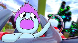 I Will NEVER Go To An AMUSEMENT PARK With PIBBY Again (Pibby In Real Life)