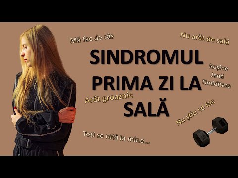 Sindromul "Prima zi la sală" (cu Antrenor Judit David)