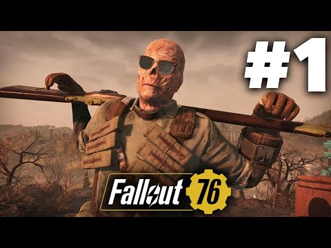 FALLOUT 76 GHOUL Gameplay Walkthrough Part 1 - BECOMING A GHOUL