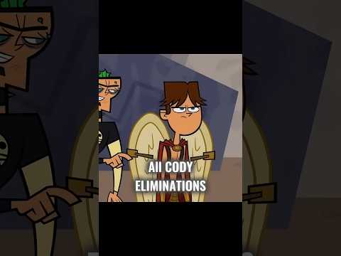 All Cody |Total Drama| eliminations #foryou #totaldrama #totaldramaworldtour