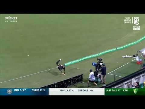 Steve Smith Superman effort to save a boundary