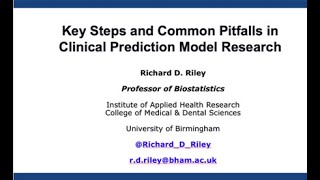 Key Steps and Common Pitfalls in Clinical Prediction Model Research