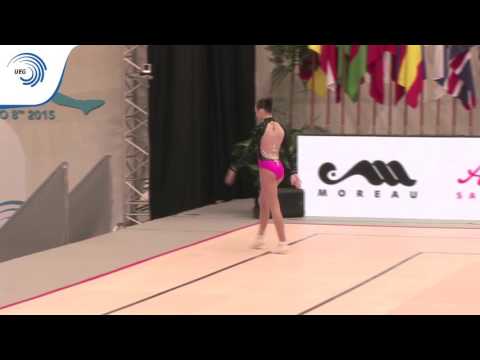 2015 Aerobic Junior European, Elvas (POR) – Individual Women Final
