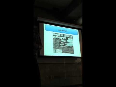 Professor Giovanni Vigna Computer Security Presentation SBCC 11/2/2012