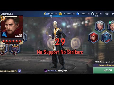 T3 Doctor Strange on Ebony stage 29(No Support No Strikers)