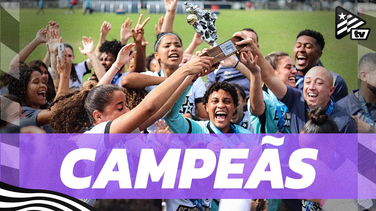 VÍDEO: Botafogo divulga bastidores do título da Copa Rio Feminina Sub-20 sobre o Flamengo