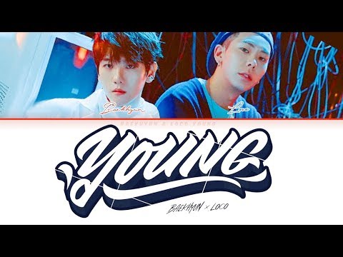 BAEKHYUN LOCO (백현,로꼬) -  YOUNG  [Lyrics Color Coded Han/Rom/Eng/가사]