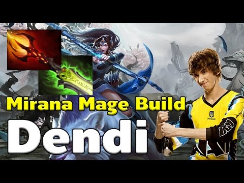 'How to Play Best as a Mirana Mage' by Dendi