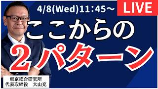 【社長ライブ】　ここからの２パターン#株#日経平均#株式投資 #投資
