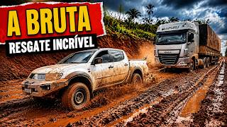 A Bruta mostrou sua força mais uma vez. Resgate incrível 