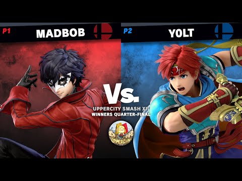 UpperCity Smash XII - MadBob (Joker, Pyra & Mythra) vs y0lt (Roy) - Winners Quarter-Final