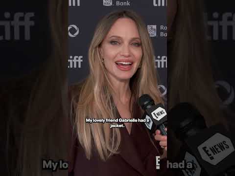 Angelina Jolie spricht über ihr Outfit beim TIFF