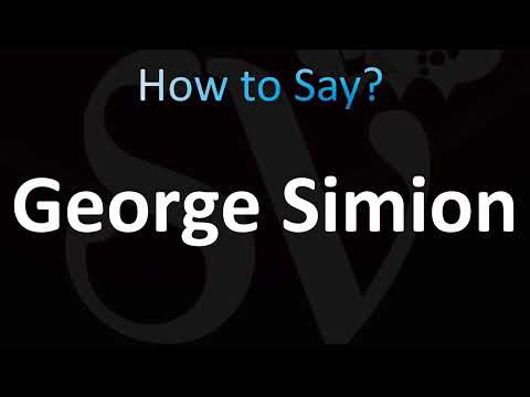 How to Pronounce ''Gerge Simion'' Correctly! (Romanian)