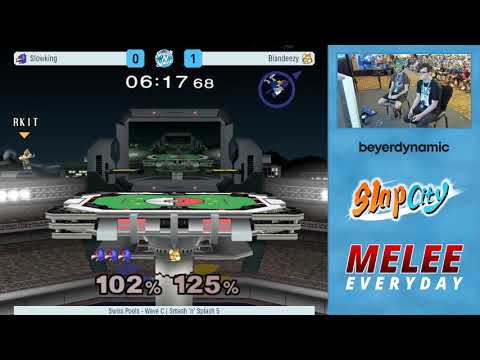 Smash N Splash 5 - Slowking (Falco) vs Blandeezy (Fox) - Swiss Pools - Wave C