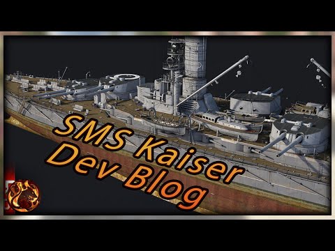 SMS Kaiser - A Typical German Dreadnought [War Thunder Dev Blog]