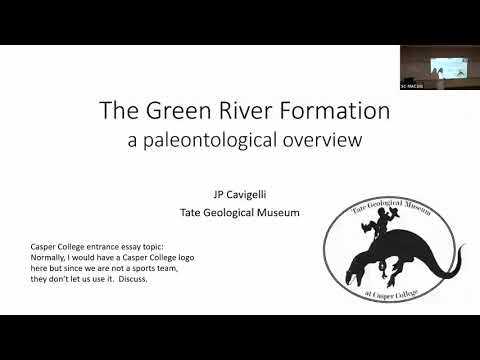 Science Museum Lecture Series - The Green River Formation w/ JP Cavigelli