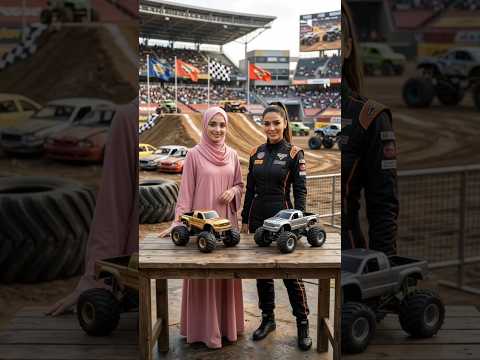 Mustafa Mustafa Naat | The Golden monster truck | Islamic Reminder #viral #shorts #islam #muslim