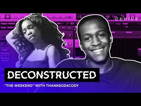 SZAの "The Weekend "のメイキングをThankGod4Codyと一緒に。 (The Making Of SZA's "The Weekend" With ThankGod4Cody | Deconstructed)