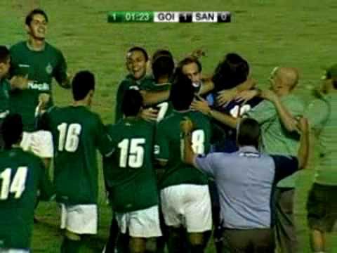 Goiás 4 x 1 Santos - Campeonato Brasileiro 2008