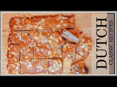 Dutch Gevulde Speculaas / Dutch Speculaas Spice cookies