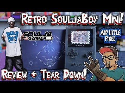 Retro SouljaBoy Mini Handheld Review & Teardown! Soulja Boy Says Everything Is Legit!