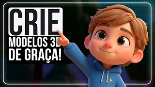 Transforme IMAGENS em MODELOS 3D DE GRAÇA no COMFYUI com Hunyuan3D! Método Definitivo em Português!