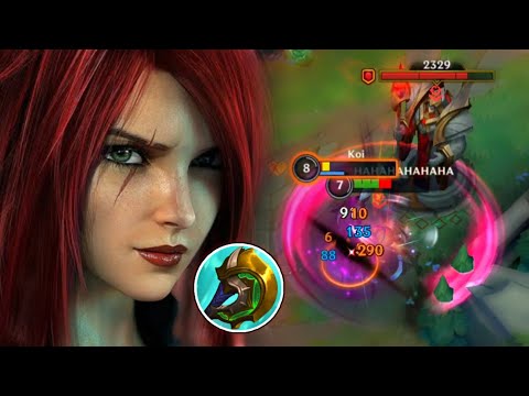 UNSTOPPABLE JUNGLER KATARINA WITH A BROKEN BUILD!